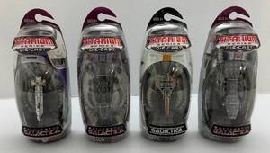 Misc. BATTLESTAR GALACTICA Titanium Series Die-Cast Miniatures (NIB)