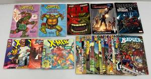 Misc. Comic Books & Books Including TMNT, Xmen & More
