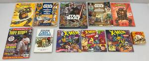 Misc. Collectible Books Including TMNT, Star Wars, X-Men & More