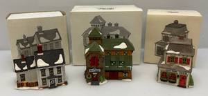 Dept 56 New England Village Series Collectibles In Original Boxes