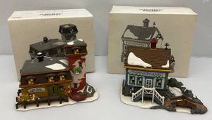 Dept 56 New England Village Series Collectibles In Original Boxes (ONE AS SEEN)
