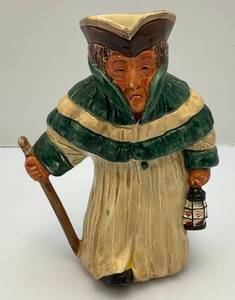 Vintage 7 14 Westminster Staffs England Tavern Series (Watchman Jeremy) Toby Jug
