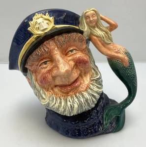 1960 Royal Doulton Old Salt  7 12 Tall Toby Jug