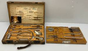 Wartime 1938 German Field Medical Kit (Three Items Missing)