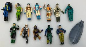Vintage Misc. Lanard & Gi Joe Action Figures (Some Broken)