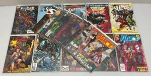 Misc. Comics Including Superboy And More (Bagged & Carded)