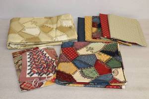 lot 23 image: Quilt Project KitCozy Comfort Pattern and Fabric, Designed By Laura & Rita DeMarco