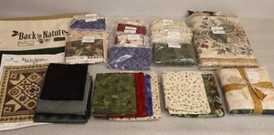 lot 25 image: Quilt Project KitBack to Nature By Wing and a Prayer Design Includes Pattern Book and Coordinating Fabrics