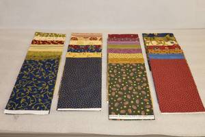 lot 36 image: Bulk Quilting Coordinating Fabric Old Blooms By Pat Sloan for P & B Textiles 100% Cotton