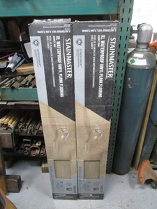 180 Sq ft. Stainmaster Waterproof Vinyl Plank Flooring Aubrey Oak