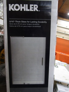 Kohler Echelon Frameless Pivot Glass Shower Door