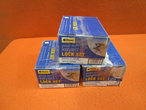 Overhead Garage Door Handle Lock Sets