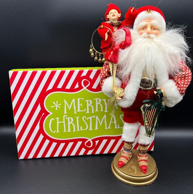 Santa with Elf and Brother Sister Design Studio Box