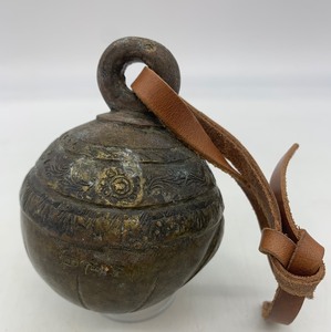 Antique 19th Century Burmese Brass Bell #4
