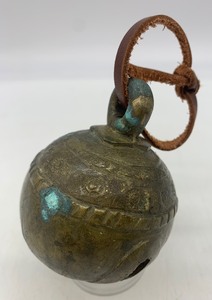 Antique 19th Century Burmese Brass Bell #5