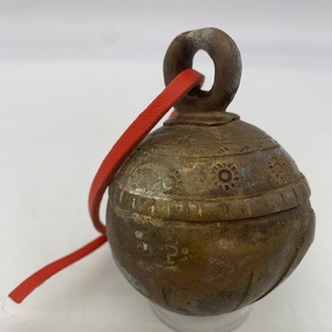 Antique 19th Century Burmese Brass Bell #6
