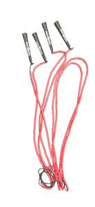 lot 91 image: Lot of 2 Snap Fitness Commercial Jump Ropes Red ( See Pictures)