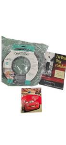 lot 101 image: Lot of 3 items 1 Microwave Cool Caddy and two books (I have been a Shadow and Disney Pixar Cars), New