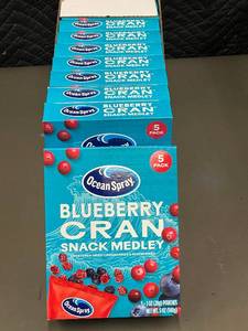 Ocean Spray Blueberry Cran Snack Medley - 10 Pack (5 x 1oz per pack)