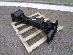 lot 29 image: GIYI Ride On Mini Skid Steer Backhoe Attachment