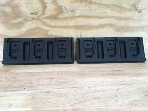 lot 53 image: Lot of 2 - DeWalt 20V Battery Holders