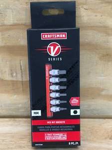 lot 62 image: Craftsman MM Hex Bit Sockets Model # CMMT17720W 1129244