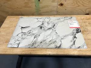 lot 74 image: STYLEWELL Cook N Comfort Marble Gray 19.7 in. x 31.5in. Anti Fatigue Kitchen Mat