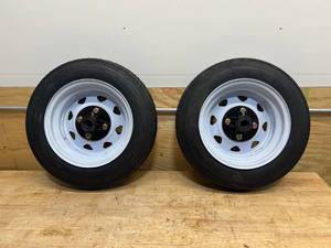 lot 56 image: JOURNEY Lot of 2- Tires (4.80 - 12)