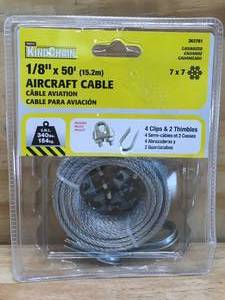 lot 113 image: King Chain 18 x 50 Aircraft Cable
