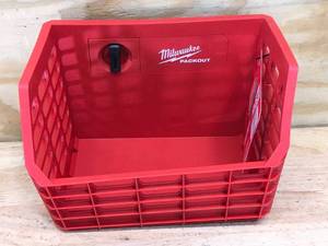 lot 69 image: Milwaukee Packout Compact Wall Basket Model # 48-22-8342