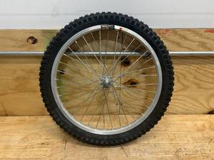 lot 59 image: IRONTON 20in. Pneumatic Spoked Wheel