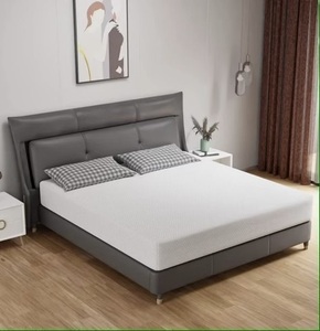 lot 27 image: FDW 10 Inch Green Tea Memory Foam Mattress Model MEM-GT-3Q7- White- Queen