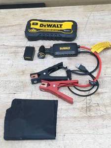 lot 35 image: DeWalt Automotive Jump Starter with USB Power Bank Model # DXAELJ16