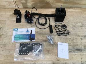 lot 141 image: Parts for a PC Driving Simulator