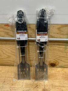 lot 127 image: FARBERWARE Lot of 2- Barbecue 3-Piece Tool Sets