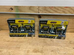 lot 128 image: SMARTSTRAPS Lot of 2- 20 Commercial Ratchet Tie Downs (2 per pack)