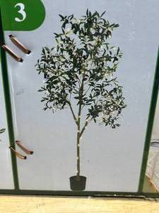 lot 184 image: Faux Olive Tree