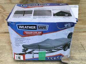 lot 146 image: Weather Safe Trailer Tite 300 Universal Boat Cover