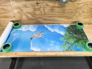 lot 147 image: Mural 69 x 103