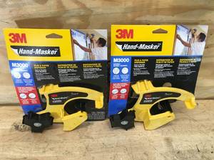 lot 161 image: Lot of 2 - 3M Hand-Masker Film & Paper Dispenser Model # M3000