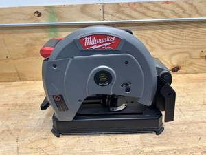 lot 15A image: MILWAUKEE M18 FUEL 18-Volt Lithium-Ion Brushless Cordless 14 in. Abrasive Cut-Off Saw (Tool-Only)