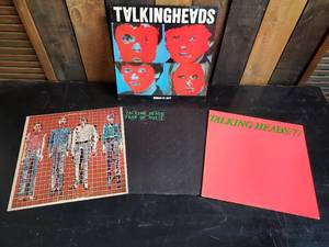 lot 5 image: Four Vintage Talking Heads LPs