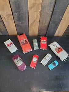 lot 69 image: Lot of Larger Vintage Cars Corvette and More
