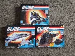 lot 2 image: Three 2020 Unopend G.I. Joe Construction Sets