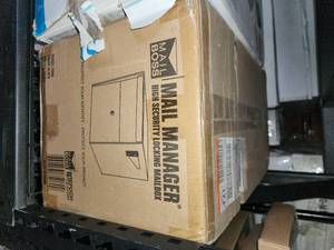lot 44 image: 2 locking mail boxes