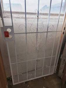 lot 55 image: 36 steel security door