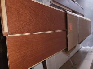 lot 59 image: 4 boxes vintage birch tandooi engineered hardwood flooring
