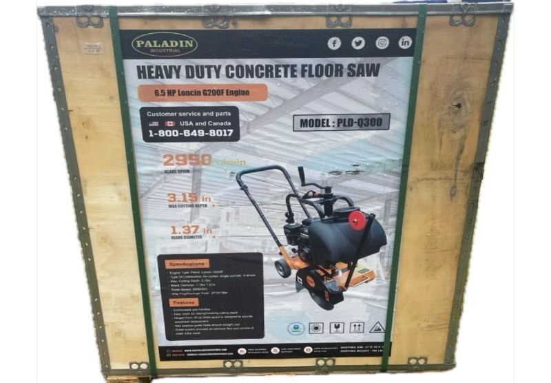 lot 9150 image: Heavy Duty Concrete Floor Saw