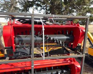 lot 1650 image: FUTURE Skid Steer Loader Mulcher Attachment, 46 Inches
