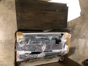 lot 12 image: Bar Table Set Counter Height Table Customer Returns See Pictures